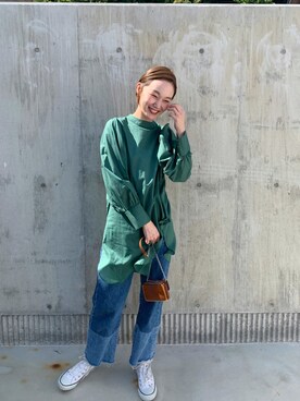 mioさん（レディース・166cm）の夏コーディネート