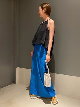 「caban（キャバン）のアイテム」を使った、mioさん（レディース・166cm）の夏コーディネート