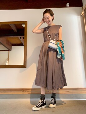 mioさん（レディース・166cm）の夏コーディネート