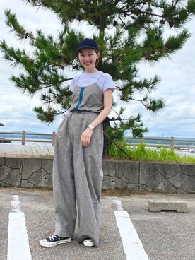 EARIHのオールインワン・サロペットを使った人気ファッション 