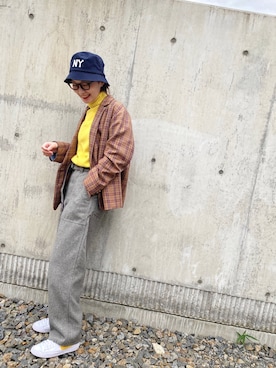 mioさん（レディース・166cm）の冬コーディネート