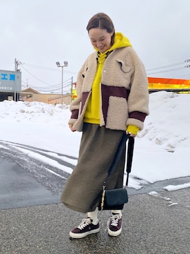 mioさん（レディース・166cm）の冬コーディネート