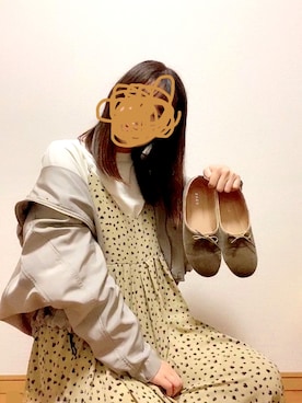 「Crisp」｜「アイテム（ブルゾン）」を使った、kakipiさん（レディース・159cm）の秋コーディネート