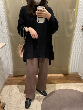 なこさん（レディース・154cm）の秋コーディネート