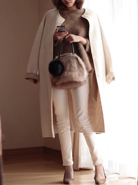 SayakaMikiさん（レディース・160cm）の秋コーディネート