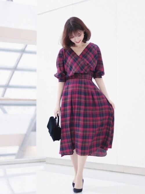 Sayakamiki Fray I Dの连衣裙を使ったコーディネート Wear