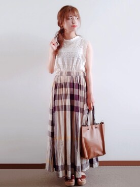 ぽーさん（レディース・148cm）の夏コーディネート