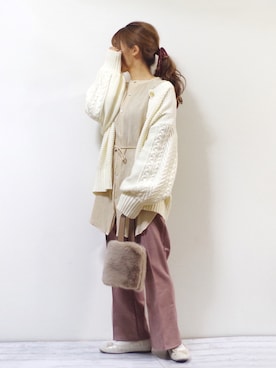 ぽーさん（レディース・148cm）の秋コーディネート