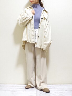 「clear（クリア）のアイテム（その他アウター）」を使った、ぽーさん（レディース・148cm）の春コーディネート