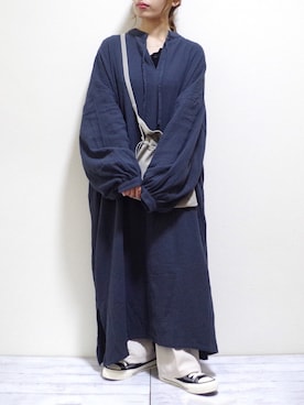 「AmbreNeige」｜「アイテム（スラックス）」を使った、ぽーさん（レディース・148cm）の春コーディネート