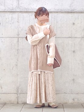 ぽーさん(レディース・148cm)の春コーディネート