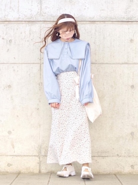 ぽーさん（レディース・148cm）の春コーディネート