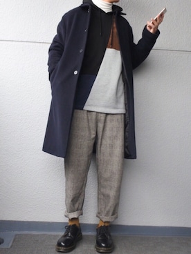 eeemmm【62kg】さん（メンズ・169cm）の冬コーディネート