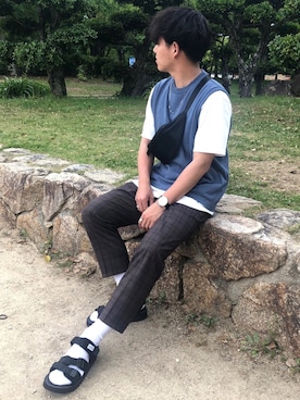 eeemmm【62kg】さん（メンズ・169cm）の春コーディネート