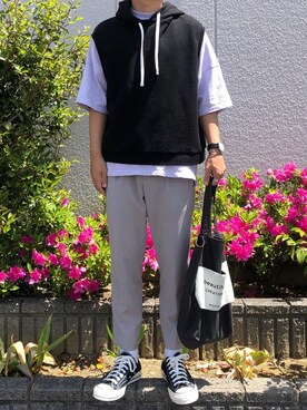eeemmm【62kg】さん（メンズ・169cm）の春コーディネート