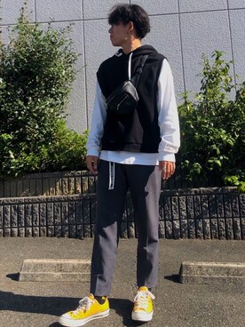 eeemmm【62kg】さん（メンズ・169cm）の秋コーディネート