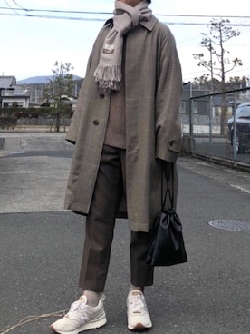 「CLEA（クレア）のアイテム」を使った、えーきち【62kg】さん（メンズ・169cm）の冬コーディネート