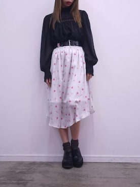 「rose」｜MINAさん（レディース・163cm）の秋コーディネート