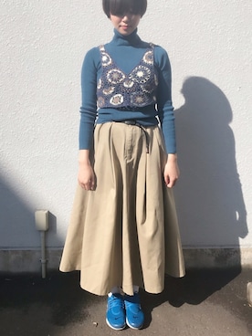 Chinkkarinさん（レディース・165cm）の冬コーディネート