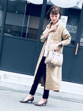 「ALTROSE（アルトローズ）のアイテム」を使った、ALTROSE_officialさん（レディース・161cm）の秋コーディネート