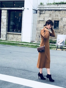 「ALTROSE（アルトローズ）のアイテム」を使った、ALTROSE_officialさん（レディース・161cm）の秋コーディネート