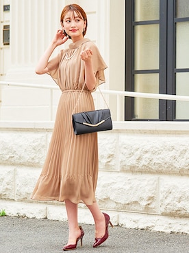 「ALTROSE（アルトローズ）のアイテム」を使った、ALTROSE_officialさん（レディース・161cm）の夏コーディネート