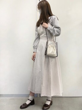 「ALTROSE（アルトローズ）のアイテム」を使った、ALTROSE_officialさん（レディース・163cm）の春コーディネート