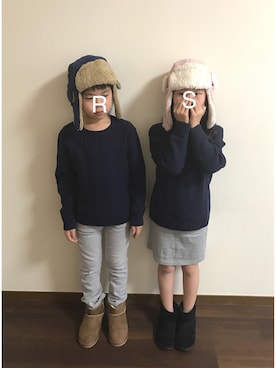 R♡Sさん(キッズ・121cm)の冬コーディネート