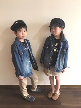 R♡Sさん（キッズ・124cm）の春コーディネート