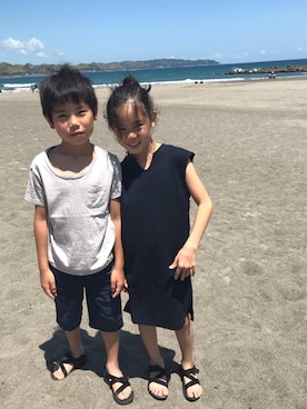 R♡Sさん（キッズ・128cm）の夏コーディネート