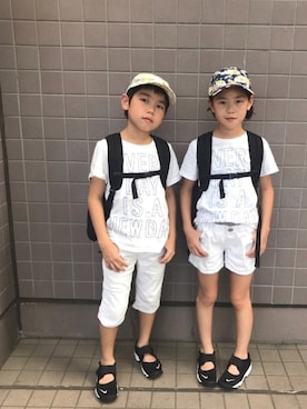 「アロハ部2018」｜R♡Sさん（キッズ・128cm）の夏コーディネート