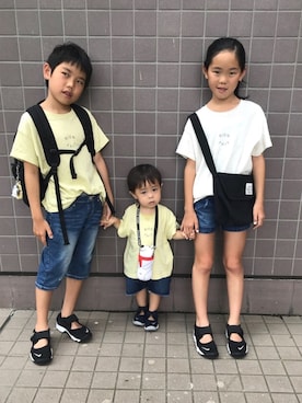 R♡Sさん（キッズ・128cm）の夏コーディネート