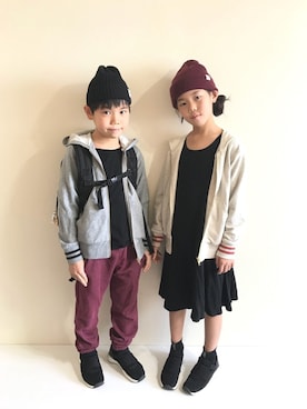 「オシャレパッソ」｜R♡Sさん（キッズ・130cm）の秋コーディネート