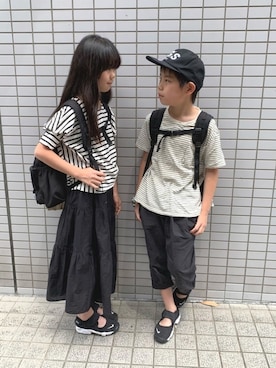 R♡Sさん（キッズ・135cm）の夏コーディネート