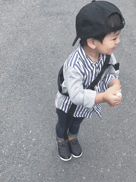 「プチプラミックス」｜eeeee.＊tさん（キッズ・90cm）の夏コーディネート