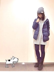 UNIQLO | ボーダーワンピース(ワンピース)