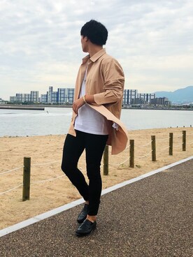 「ANDERSSON BELL（アンダースンベル）のアイテム（シャツ/ブラウス）」を使った、eiseiiwamiさん（メンズ・175cm）の春コーディネート