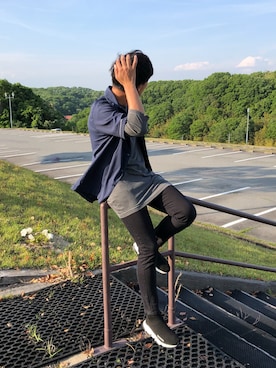 「JOHN ELLIOTT+CO（ジョンエリオット）のアイテム」を使った、eiseiiwamiさん（メンズ・175cm）の春コーディネート