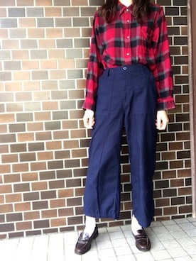 minaさん(レディース・174cm)の秋コーディネート