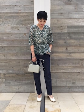 佐藤 沙弥奈さん（レディース・161cm）の夏コーディネート