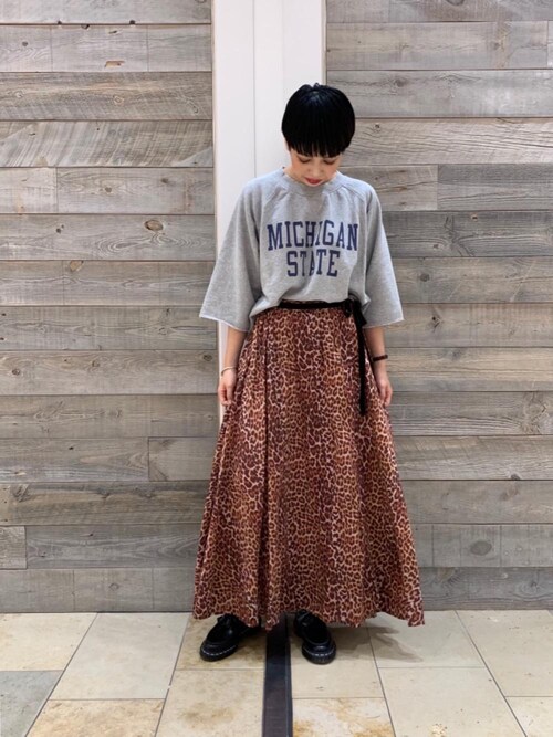 佐藤 沙弥奈 ビューティ ユース ユナイテッドアローズ 大分店 Beauty Youth United Arrowsのスカートを使ったコーディネート Wear