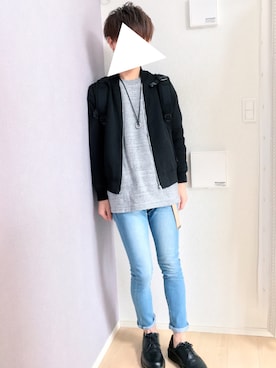 「しまむら（シマムラ）のアイテム（バッグ）」を使った、HAYATOさん（メンズ・169cm）の春コーディネート