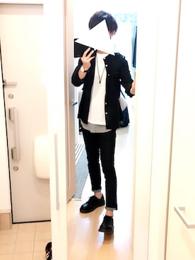 「ダニエルウェリントン」｜「アイテム（その他シューズ）」を使った、HAYATOさん（メンズ・169cm）の春コーディネート