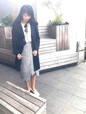 azumieeさん（レディース・167cm）の春コーディネート