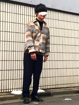 「ラッピンノット」｜shoさん（メンズ・178cm）の冬コーディネート