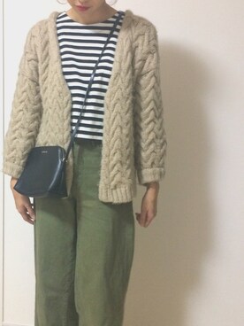 Yuki Aさん（レディース・161cm）の秋コーディネート