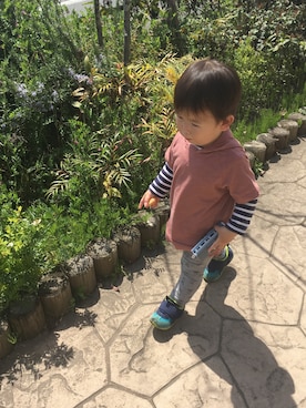 HARU🐾さん(キッズ・80cm)の春コーディネート