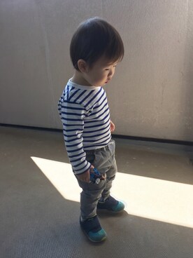 HARU🐾さん(キッズ・80cm)の春コーディネート