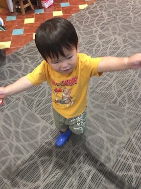 HARU‎🐾さん（キッズ・90cm）の夏コーディネート