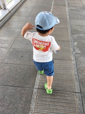 HARU🐾さん(キッズ・90cm)の夏コーディネート